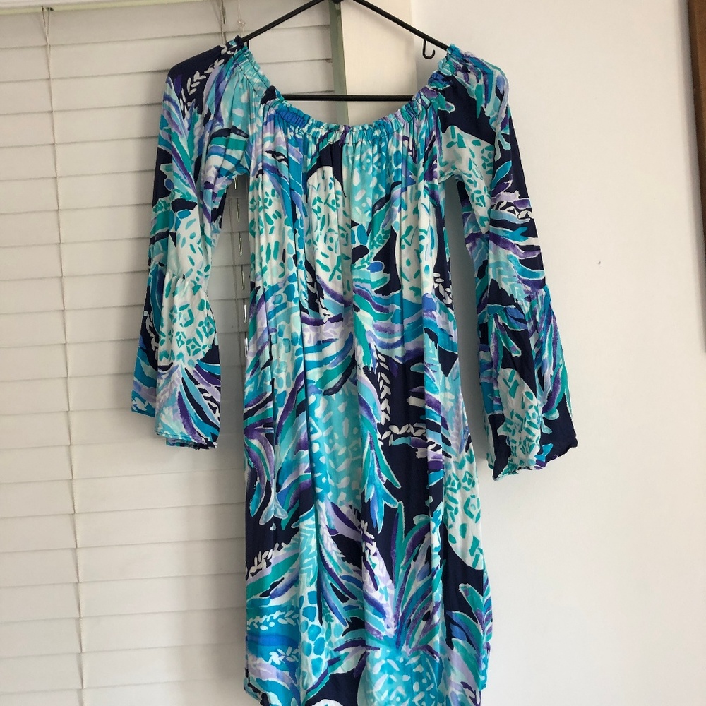 Lilly Pulitzer Off The Shoulder Dress